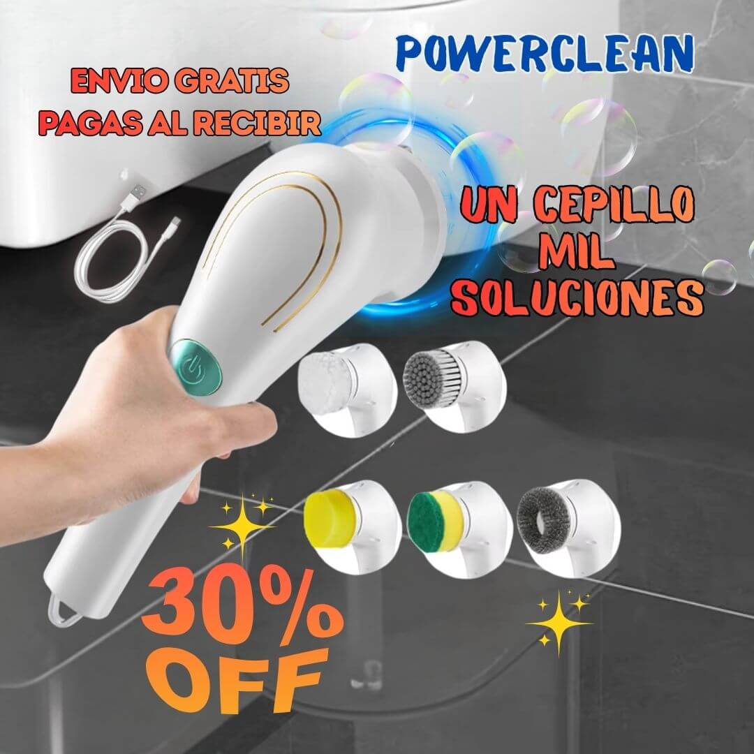 Cepillo de limpieza eléctrico PowerClean Pro™